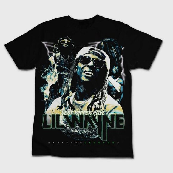 Lil Wayne Retro Graphic T-SHIRT - Picture 1 of 4